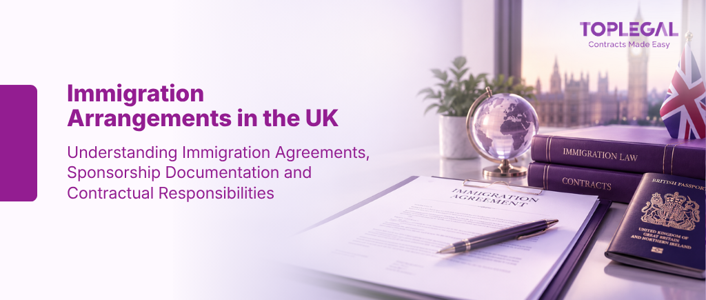 Immigration Law Contracts in UK, Immigration Documents, Packages, Immigration Agreements